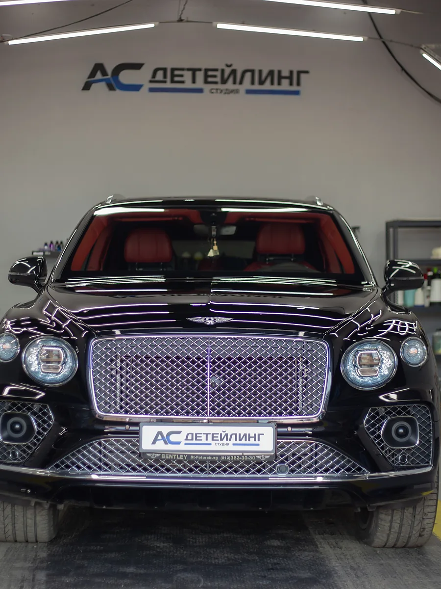 Bentley Bentayga в боксе АС Детейлинг студии